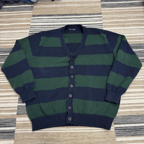 Brandy Melville Sweaters - Brandy Melville Sweater Womens OS Striped Cardigan Knit‎ Button Up Relaxed